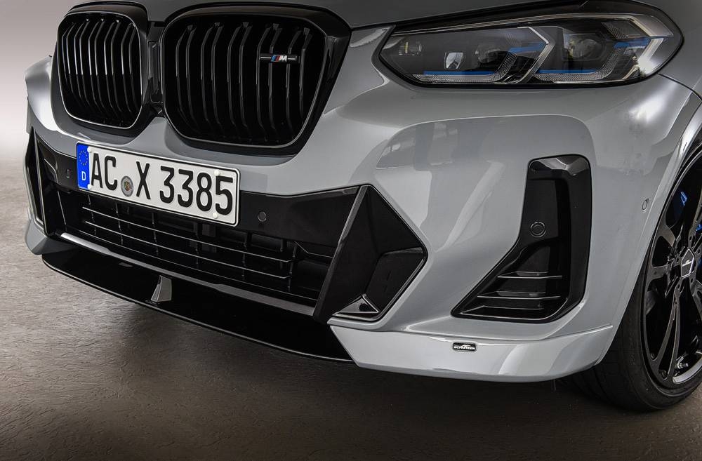 Auto Accessori per BMW X3 G01 LCI M Sport 2022 2023, Paraurti Posteriore  Air Vent Spoiler Sinistra Destra Sostituzione Decorazione Ricambio,Carbon