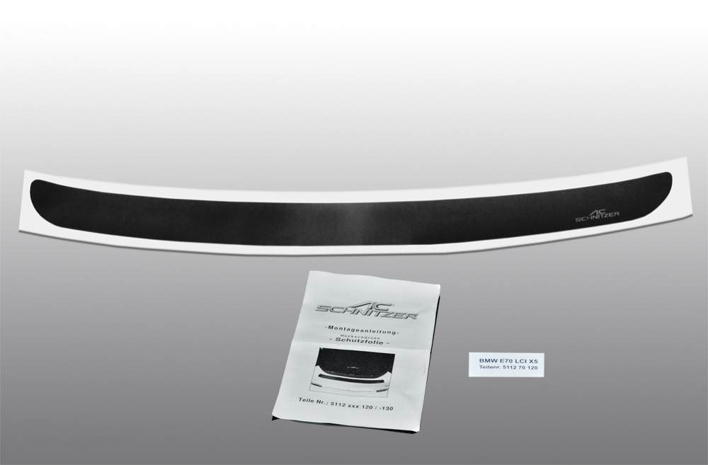 AC Schnitzer Rear Skirt Protective Film For BMW X5 E70 From 03/2010