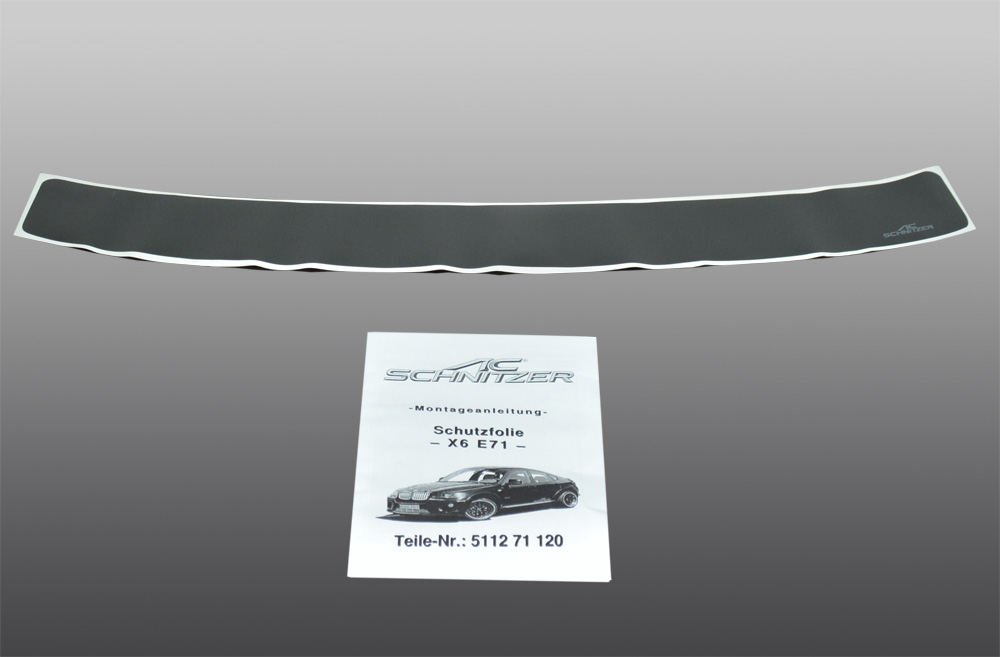 AC Schnitzer Rear Skirt Protective Film For BMW X6 E71