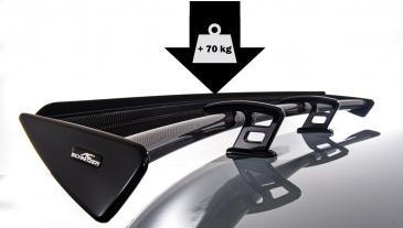 AC Schnitzer Gurney Flap For Racing Carbon Rear Wing