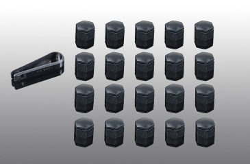 AC Schnitzer wheel bolt cover kit (black)